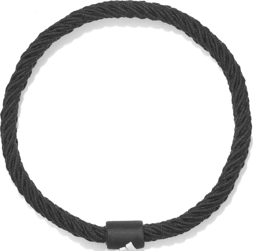 Резинка для волосся Adidas Braided Hair Ties 6pk чорний, білий Уні One Size ADAC-16560