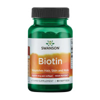 Софт гелеві капсули Biotin High Potency 10,000 mcg - 60sgels 100-31-9880236-20