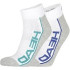 Шкарпетки Head PERFORMANCE QUARTER 2P UNISEX білий, сірий, мультиколор Уні 35-38 791019001-003