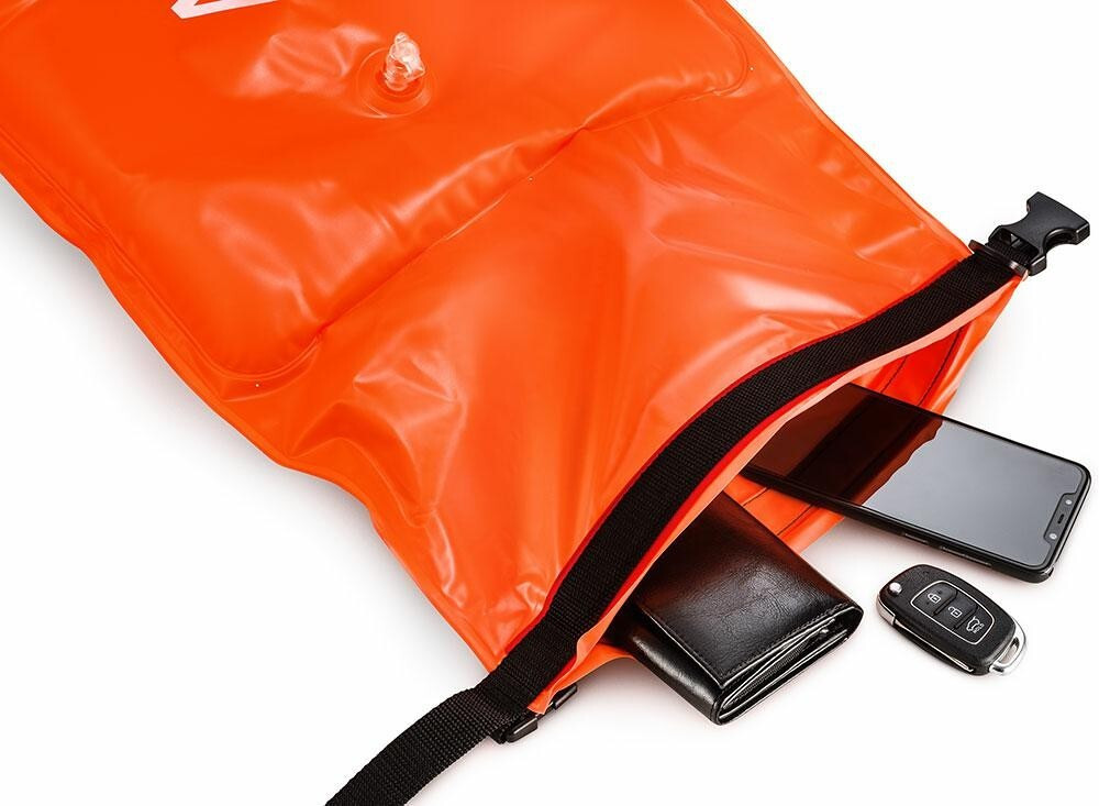 Буй для плавання Aqua Speed Open Water Swim Buoy 3977 помаранчевий Уні 17 літрів 540O