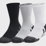 Шкарпетки UA Unisex Perf Tech 6pk Crew чорний, сірий, білий Уні LG 1386242-011