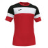 Футболка Joma CREW IV червоно-чорна 101538.601 101538.601