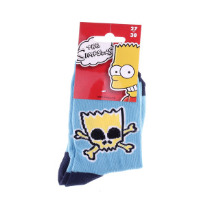 Шкарпетки SIMPSON BART TETE DE MORT блакитний Діт 27-30, арт.83897612-5 83897612-5
