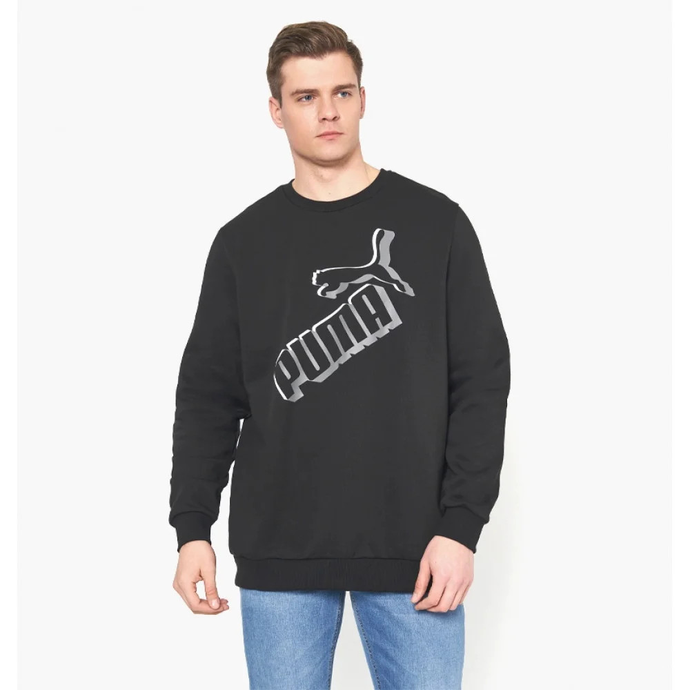 Кофта Puma Essentials+ Big Logo Crew 84986301 (Оригінал) 84986301
