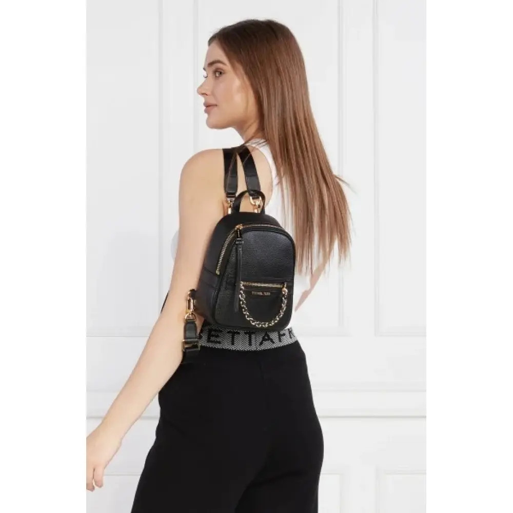 Рюкзак
Michael Kors Elliot Extra Small Convertible Silver Zip Messenger Backpack 30F3S5EB0L