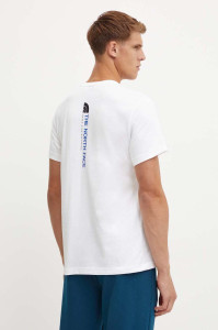 Футболка The North Face box swirl back print T-shirt in white Exclusive NF0A89EAFN41
