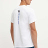 Футболка The North Face box swirl back print T-shirt in white Exclusive NF0A89EAFN41