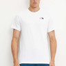 Футболка The North Face box swirl back print T-shirt in white Exclusive NF0A89EAFN41