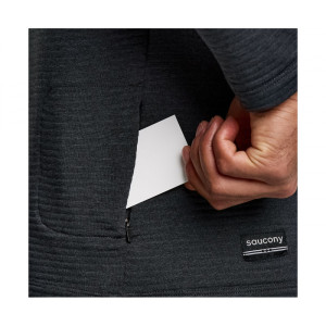 Кофта Saucony TRIUMPH 3D 1/2 ZIP SAM800357-BKH