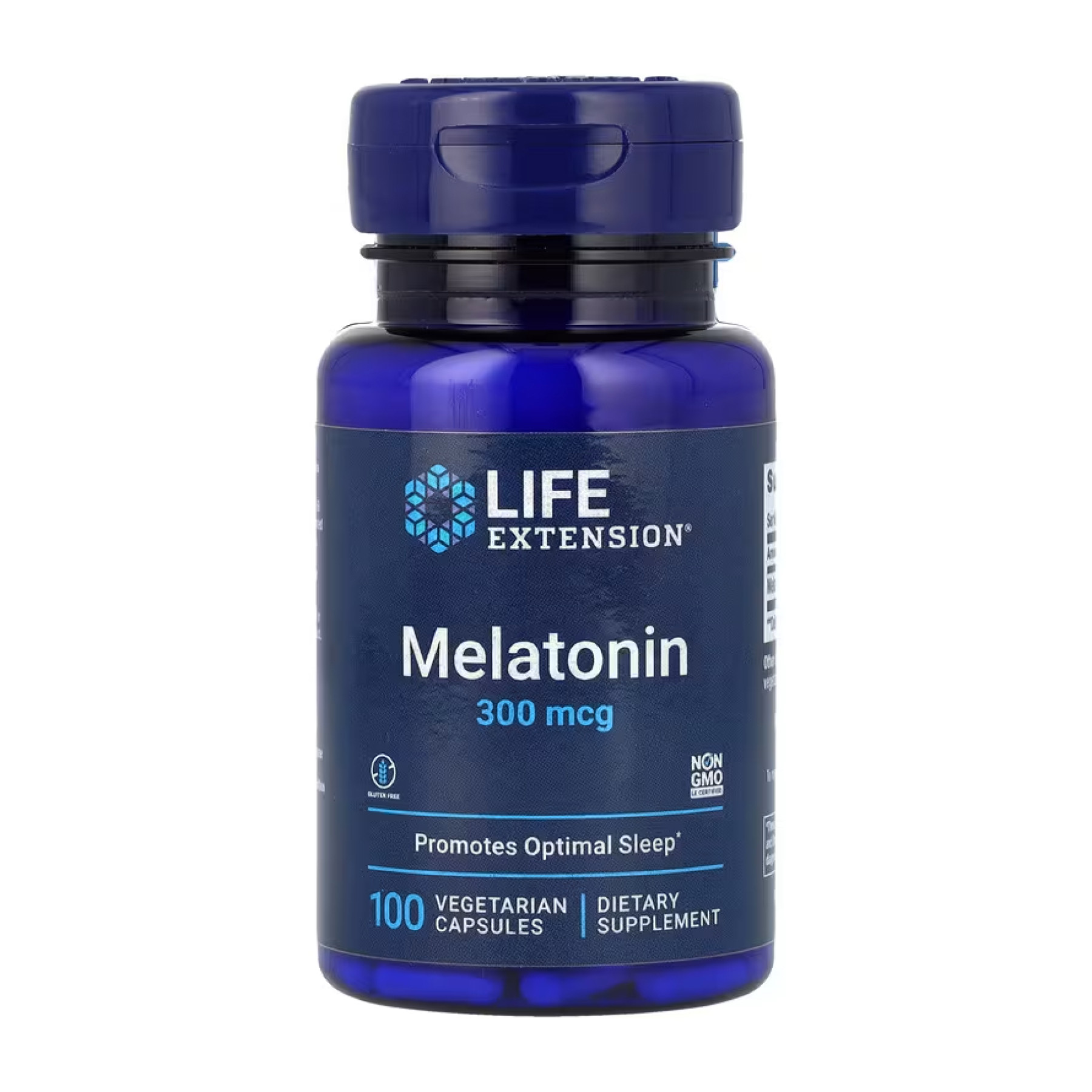 Капсули Life Extension Melatonin 300 mcg - 100 vcaps (До 12.25) 2023-10-5408