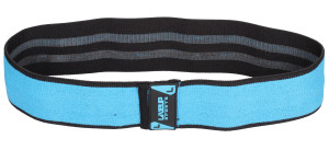 Резинка для фітнесу HIP BAND синій Уні L-420x80мм LS3629-L