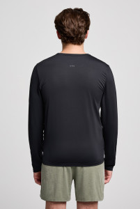 Футболка Saucony STOPWATCH LONG SLEEVE SAM800379-BK