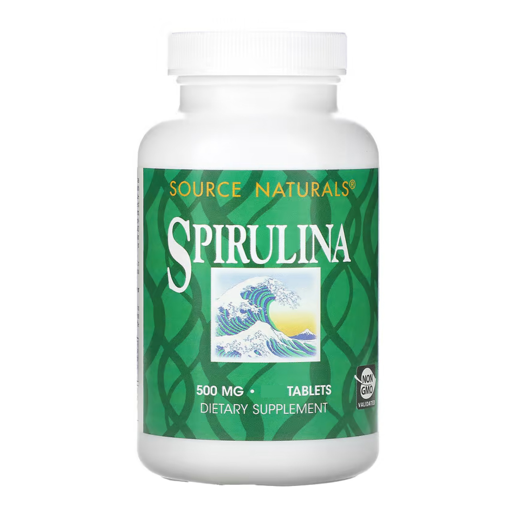Таблетки Source Naturals Spirulina 500mg - 100 tabs 2023-10-4613