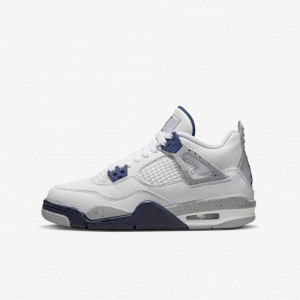 Кросівки Jordan 4 Retro Midnight Navy (GS) 408452-140