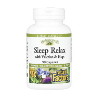 Капсули Natural Factors Sleep Relax - 90 caps 2023-10-6546