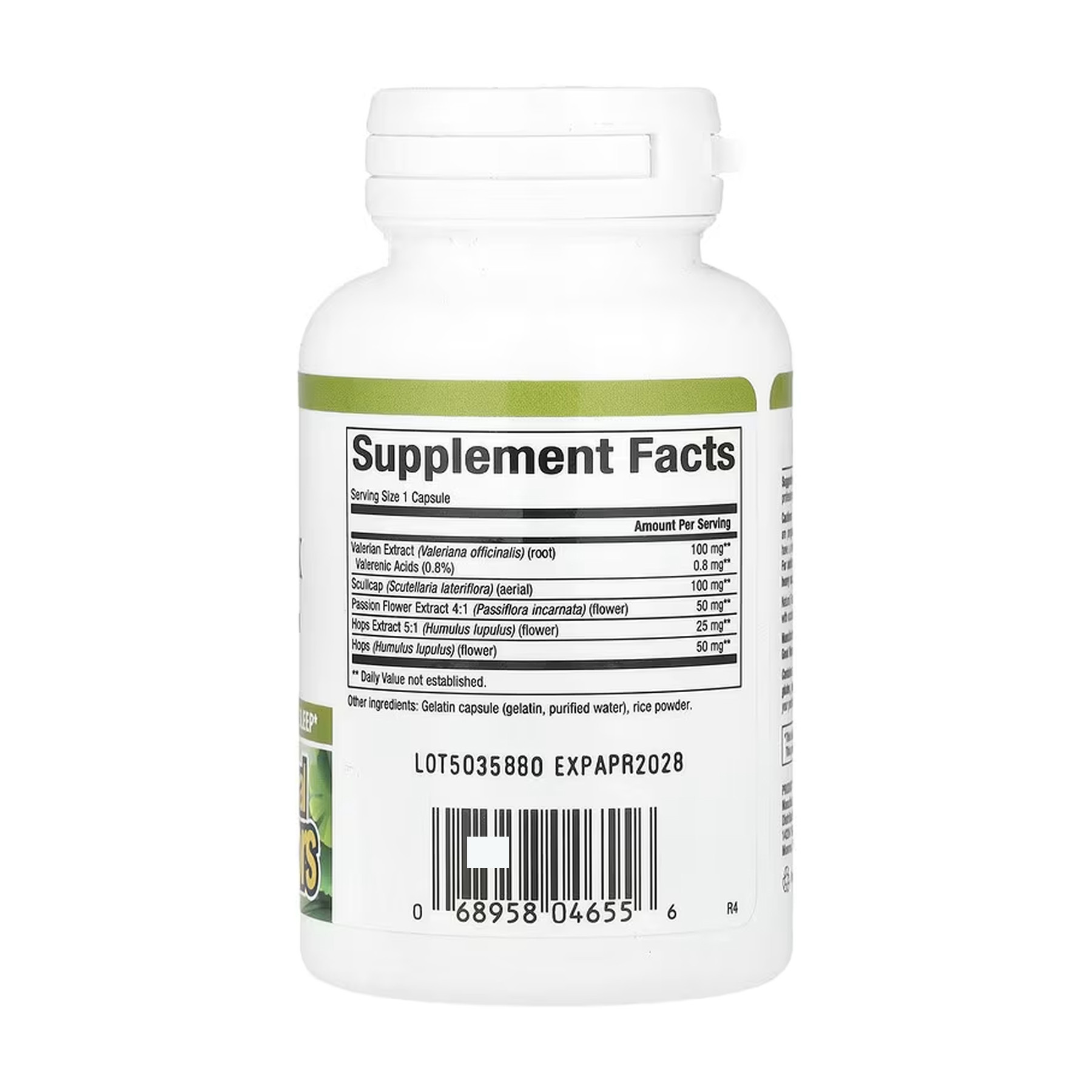 Капсули Natural Factors Sleep Relax - 90 caps 2023-10-6546