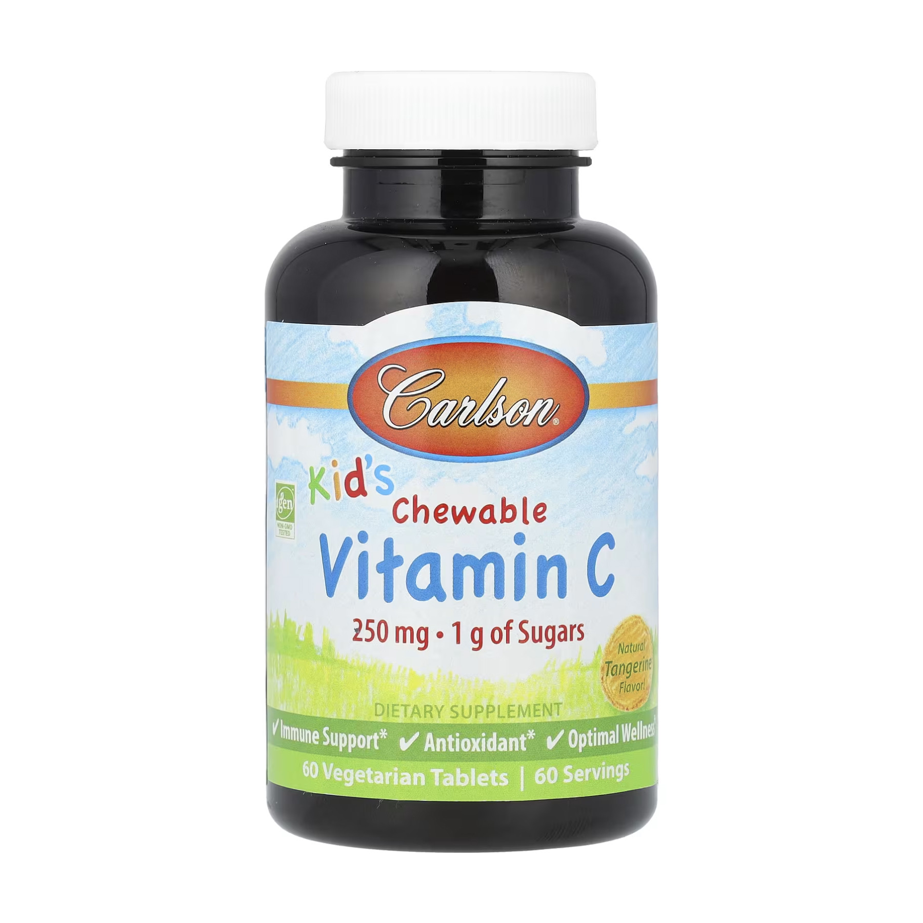 Таблетки Carlson Laboratories Carlson For Kids Chewable Vitamin C - 60 tabs 2023-10-4563