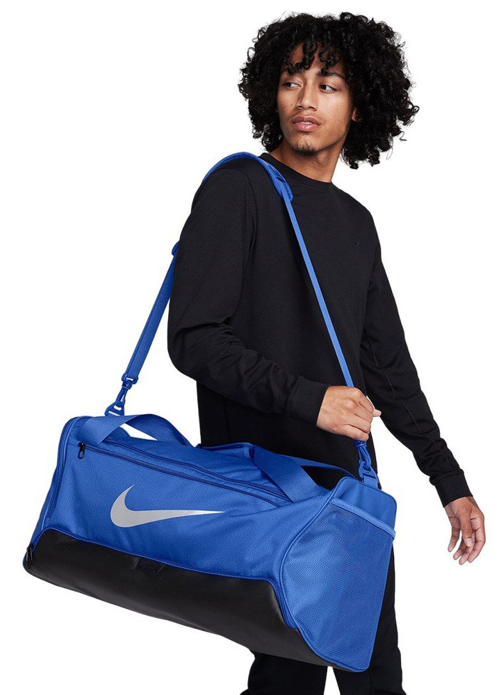 Сумка Nike NK BRSLA M DUFF - 9.5 60L синій Уні 64x30x30 см DH7710-480