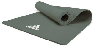 Килимок для йоги Adidas Yoga Mat темно-зелений Уні 176 х 61 х 0,8 см ADYG-10100RG