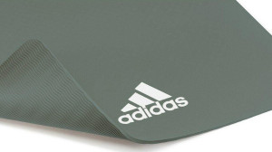 Килимок для йоги Adidas Yoga Mat темно-зелений Уні 176 х 61 х 0,8 см ADYG-10100RG
