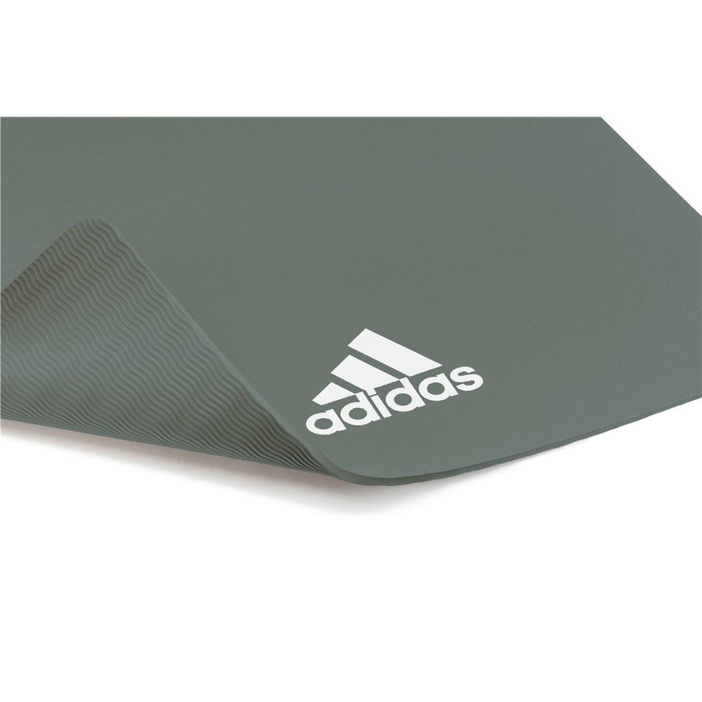 Килимок для йоги Adidas Yoga Mat темно-зелений Уні 176 х 61 х 0,8 см ADYG-10100RG