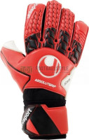 Рукавиці воротарські Uhlsport ABSOLUTGRIP червоно-чорно-білі 1011094 01 1011094-01