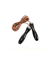Скакалка шкіряна JUMPROPE LEATHER коричневий Уні 270см LS3121