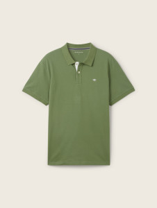 Поло Basic Polo Shirt 1031006-21586 Tom Tailor L Зелений 1031006-21586