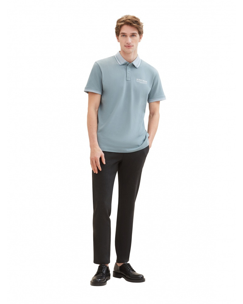 Поло Shirts & Polo's 1040823-27475 Tom Tailor L Блакитний 1040823-27475