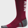 Шкарпетки UA Perf Tech Nov 3pk Crew чорний, бордовий, помаранчевий Уні MD 1379515-625