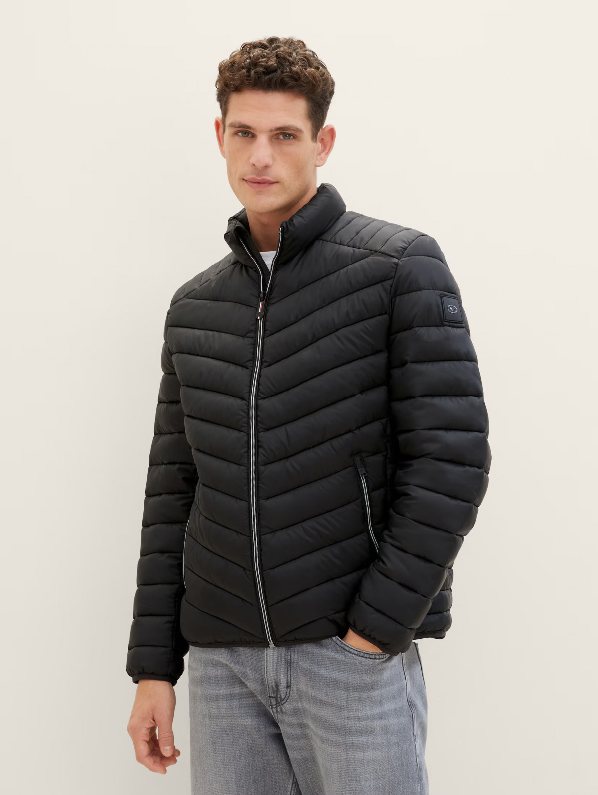 Куртка Light jacket 1038903-29999 Tom Tailor L Чорний 1038903-29999