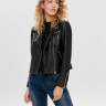 Куртка зі штучної шкіри ONLGEMMA FAUX LEATHER BIKER OTW NOOS 15153079-Black ONLY 34 Чорний 15153079-BLACK