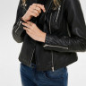 Куртка зі штучної шкіри ONLGEMMA FAUX LEATHER BIKER OTW NOOS 15153079-Black ONLY 34 Чорний 15153079-BLACK
