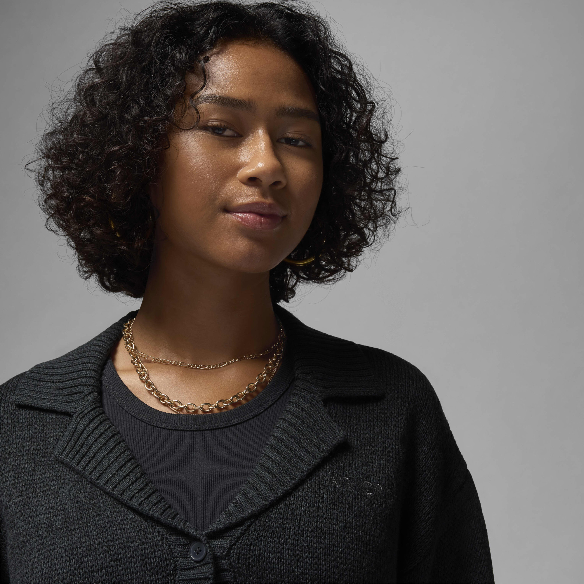 Кофта жіноча Air Jordan Knit Black FZ4195-010