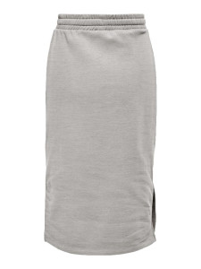 Спідниця ONLWANTED LT CALF SKIRT SWT 15244840-Light Grey Melange ONLY L Сірий 15244840-LIGHT GREY MELAN