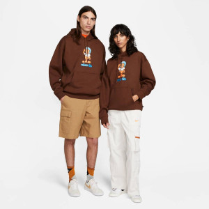 Худі унісекс Nike Sb Fleece Skate Pullover Hoodie Brown FN0547-259