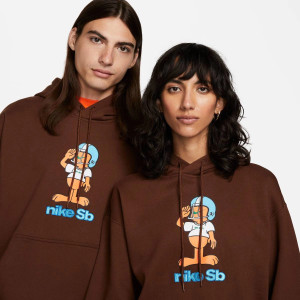 Худі унісекс Nike Sb Fleece Skate Pullover Hoodie Brown FN0547-259