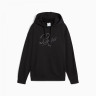 Толстовка SCRIPT Comfort Hoodie 68498301 Puma L Чорний 68498301