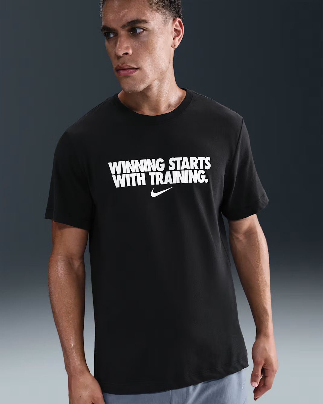 Футболка чоловіча Nike Winning Black HV4187-010