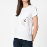 Футболка ONLPOLLY LIFE REG S/S DOG BOX TOP JRS 15215652 Bright White ONLY S Білий 15215652BRIGHTWHITE
