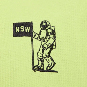 Худі чоловіче Nike Club Ft Moon Gfx Green HQ8594-736