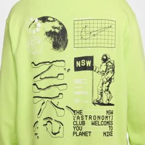 Худі чоловіче Nike Club Ft Moon Gfx Green HQ8594-736