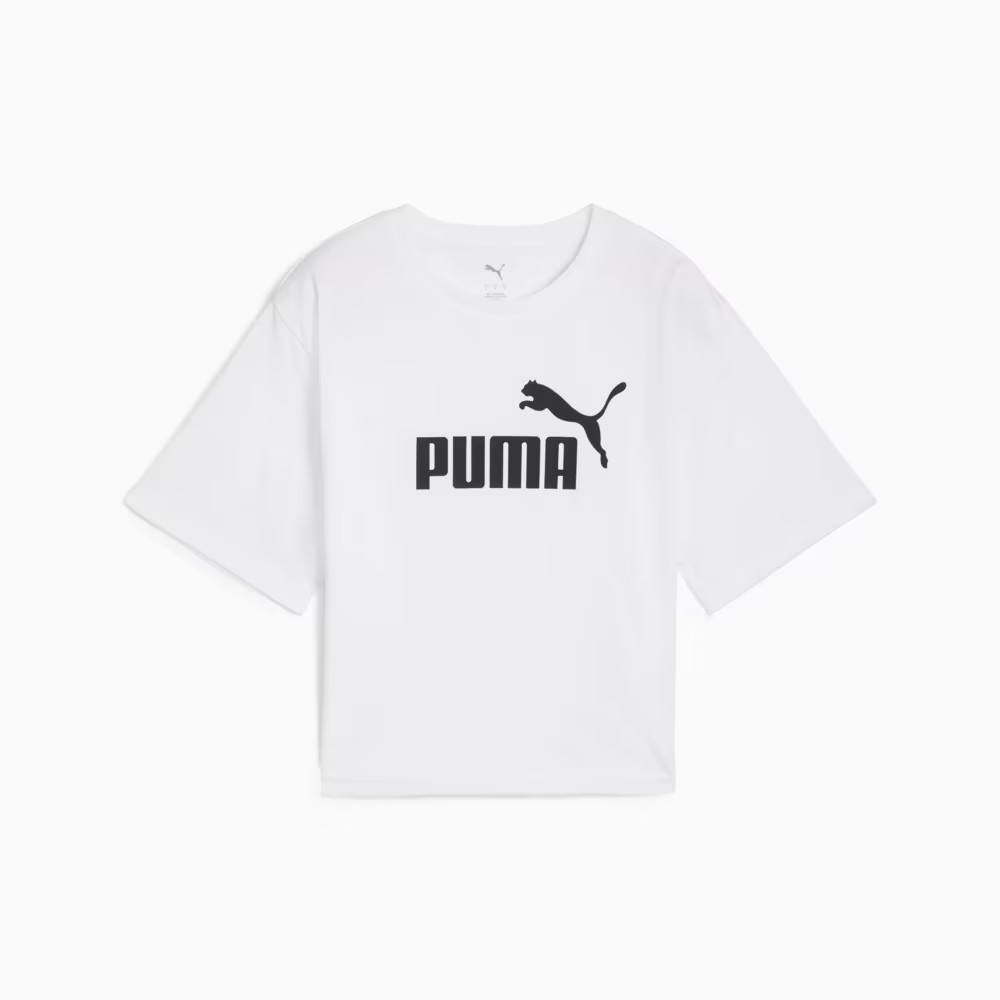 Футболка ESS Cropped No. 1 Logo Tee 68497202 Puma M Білий 68497202