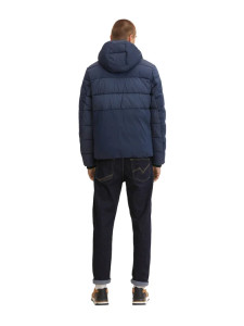 Куртка mat mix puffer jacket 1032481-10668 Tom Tailor L Темно-синій 1032481-10668