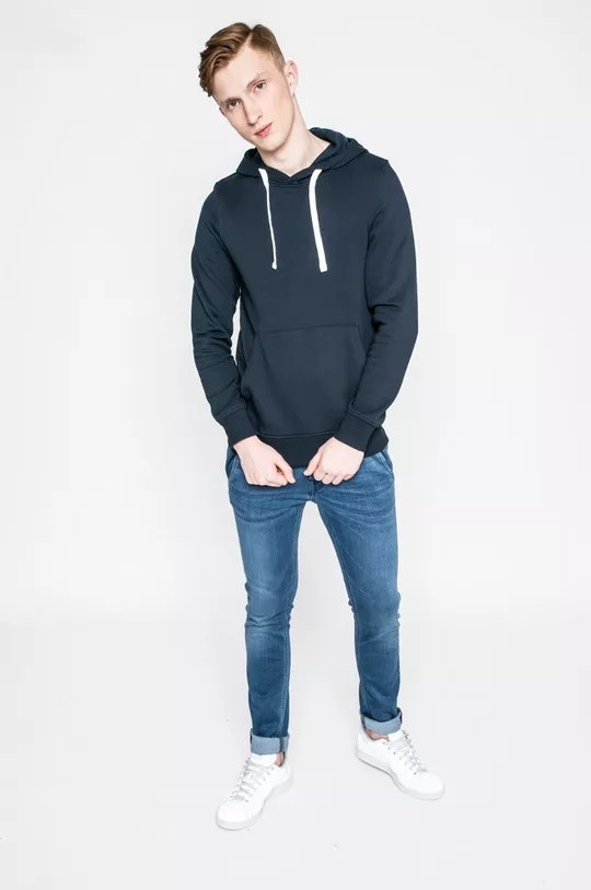 Худі PKTGMS BASIC HOOD SWEAT 12131173-Navy Blazer Jack&Jones M Темно-синій 12131173-Navy Blazer