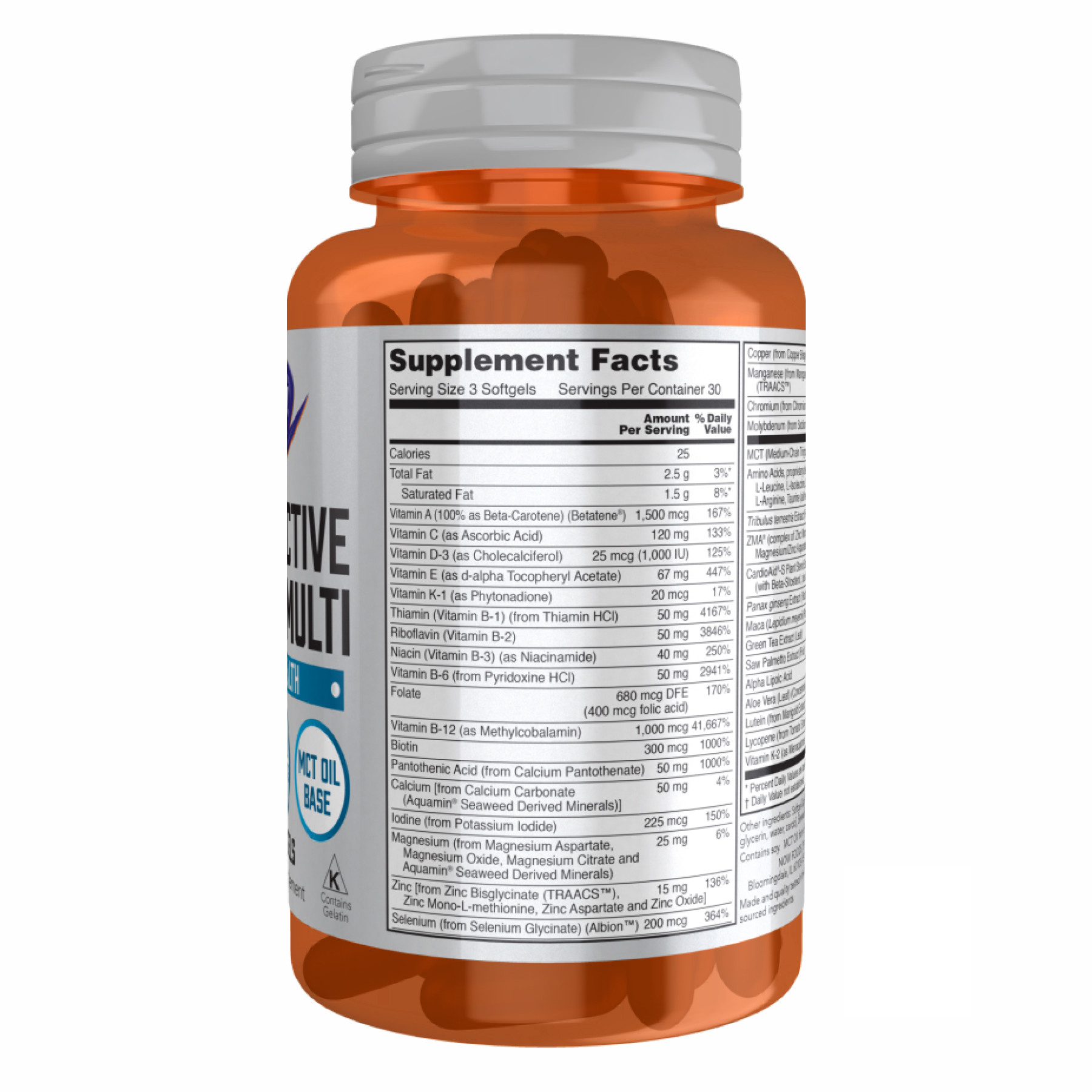 Капсули Men's Active Sports Multi - 180 Softgels 2022-10-0395