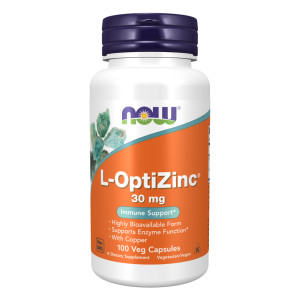 Капсули L-Optizinc(R) 30mg+Copper - 100 vcaps 2022-10-2583