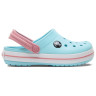 Сабо підліткові UNI Crocband Clog K BBt 207006-4S3-Ice Blue/White CROCS J1 (32-33) Блакитний 207006-4S3-ICE BLUE/WHITE