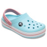 Сабо підліткові UNI Crocband Clog K BBt 207006-4S3-Ice Blue/White CROCS J1 (32-33) Блакитний 207006-4S3-ICE BLUE/WHITE