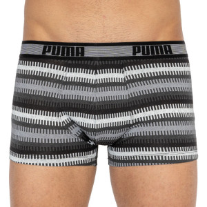 Труси-боксери Puma WORLDHOOD STRIPE TRUNK 2P сірий, білий, чорний Чол M 501004001-200